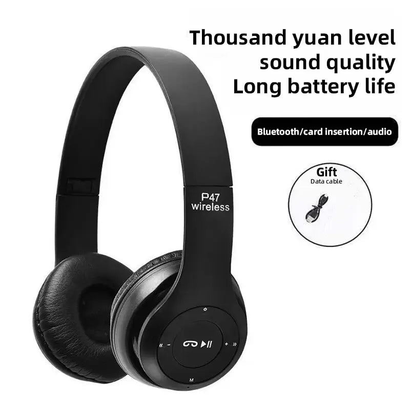 Experience Superior Sound with Bluetooth 5.0 P47 TWS Stereo Headphones - Perfect for Mobile Devices!