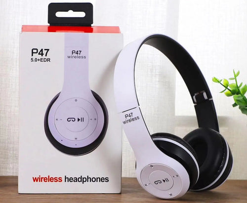 Experience Superior Sound with Bluetooth 5.0 P47 TWS Stereo Headphones - Perfect for Mobile Devices!