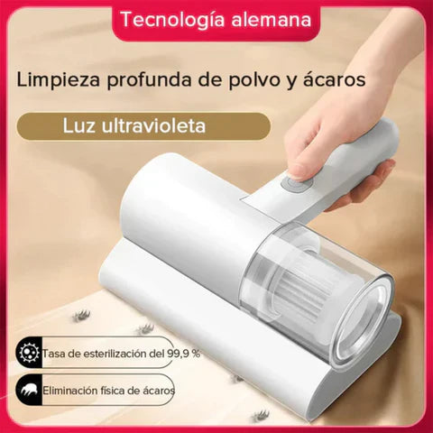 ELIMINADOR DE ÁCAROS POR SUCCIÓN DE POLVO